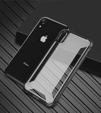 Premium Hybrid Protection Heavy Duty Soft TPU+ Hard PC Clear Case for Apple iPhone XR (6.1