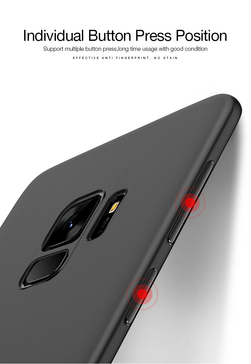 Luxury Ultra Slim 0.25mm [6 gram] Imported PP Material Anti Scratch Case for Samsung Galaxy S9 Plus