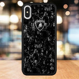 Luxury Automobili Lamborghini Huracan D14 Series Marble Finish Back Case Cover for Apple iPhone XS Max