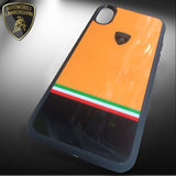 Luxury Automobili Lamborghini Huracan D12 Series Glossy Hard PC Back Case Cover for iPhone X / XS 2018