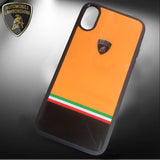 Luxury Automobili Lamborghini Huracan D12 Series Glossy Hard PC Back Case Cover for iPhone X / XS 2018