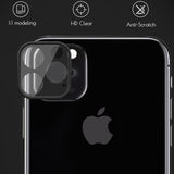 Totu® iPhone 11 Series Camera Tempered Glass Lens Protector with Metal Shell