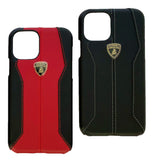 Lamborghini® Apple iPhone 11 Huracan D1 Genuine Leather Back Case Cover