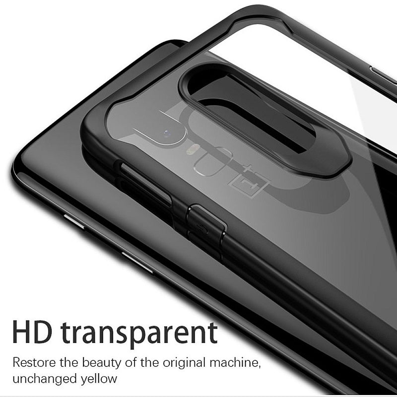 Premium Eagle Series Heavy Duty Anti Knock Shockproof Case for Oneplus 6 / One Plus 6 - BLACK
