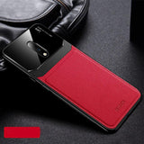 Luxury Slim Leather Lens Case with Card Slot for OnePlus 7