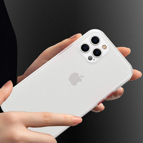 HENKS® iPhone 12 Series Luxury Shockproof Matte Finish Case