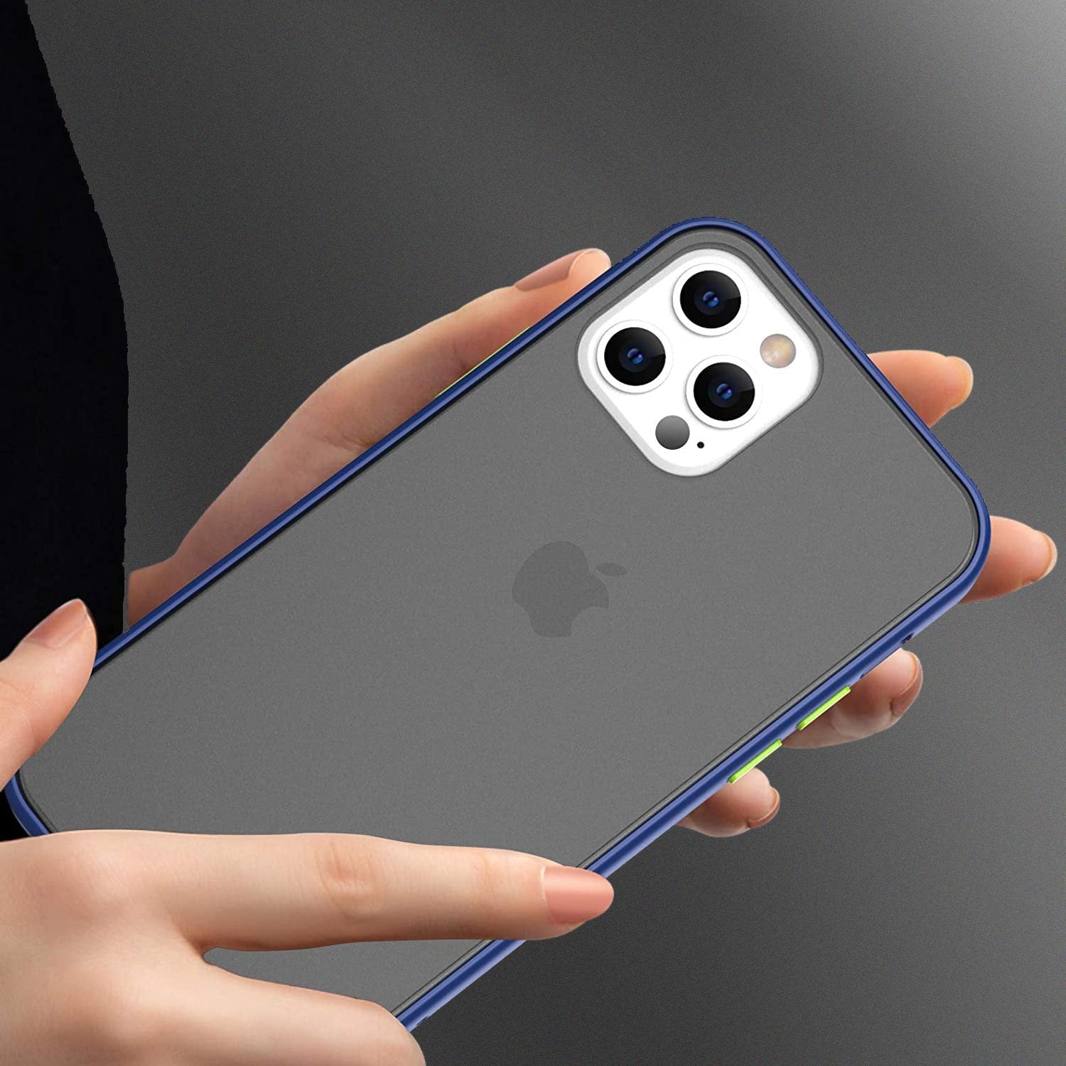 HENKS® iPhone 12 Series Luxury Shockproof Matte Finish Case