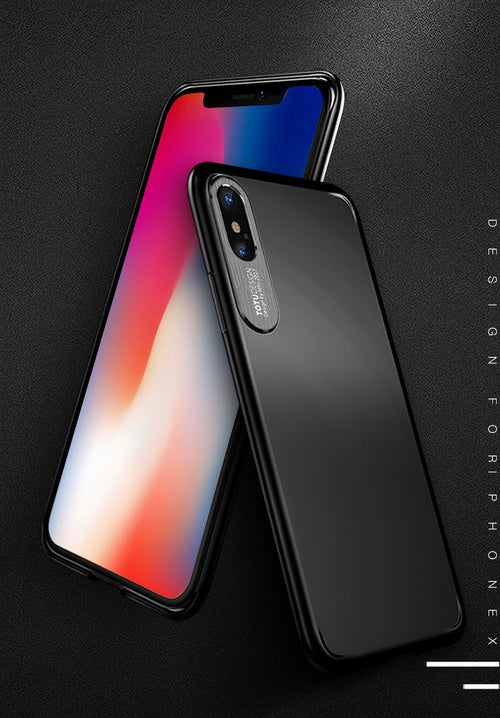 Premium Camera Protect PC Back Case Cover For iPhone X / XS 2018